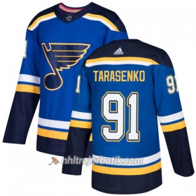 Män Ishockey St. Louis Blues Tröja Vladimir Tarasenko 91 Adidas 2017-2018 Blå Authentic